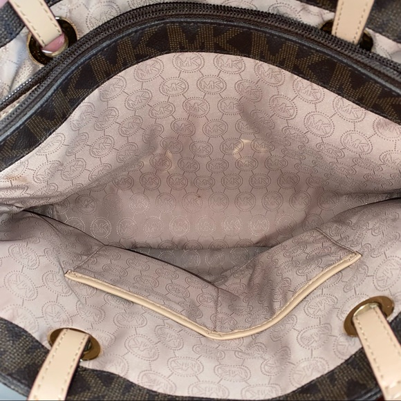 MICHAEL KORS Tote bag brown monogram - Picture 6 of 10